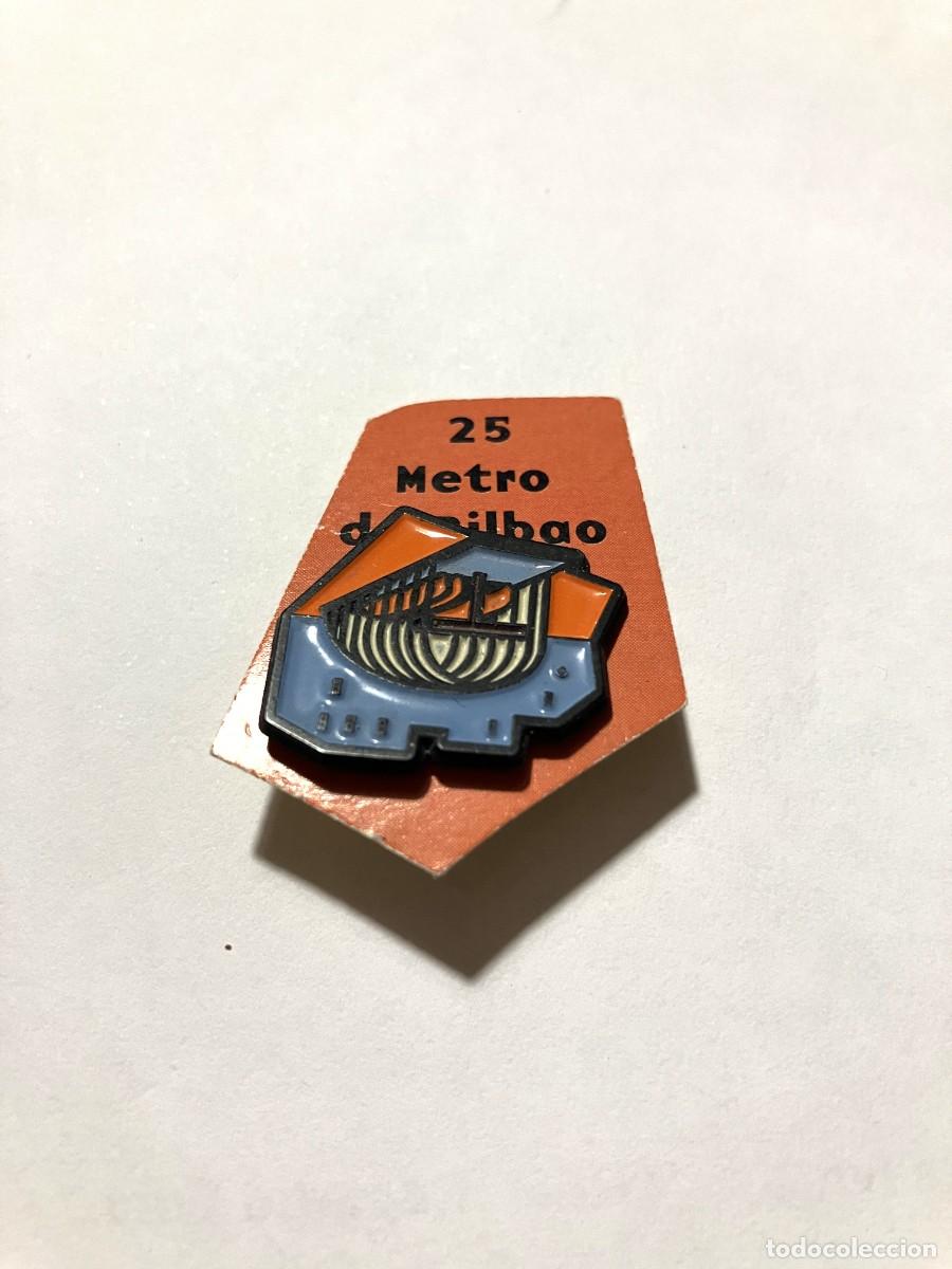 Pins de colecci&oacute;n: PIN METRO DE BILBAO num. 25 - Foto 1
