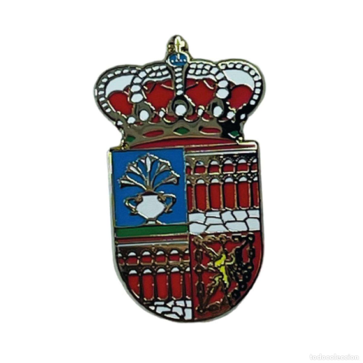Pins de cole&ccedil;&atilde;o: Pin - Escudo Los Huertos - Segovia - Espa&ntilde;a