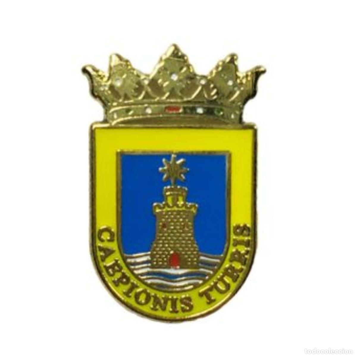 Pins de cole&ccedil;&atilde;o: Pin - Escudo Chipiona - Cadiz - Espa&ntilde;a