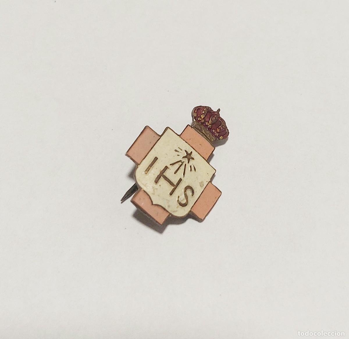 Pins de colecci&oacute;n: Antigua insignia IHS - Foto 1