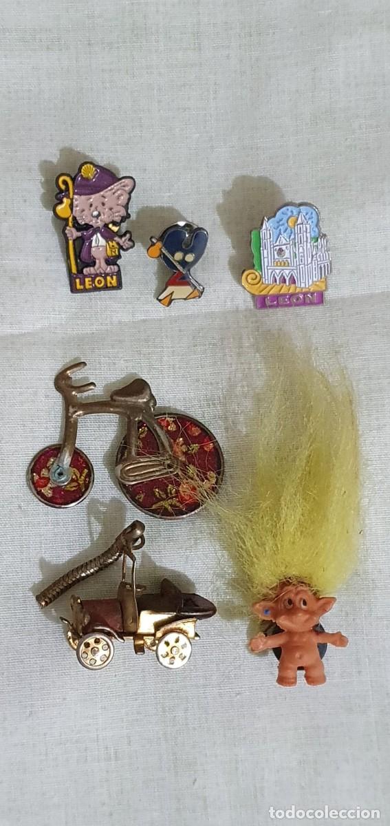 Pins de cole&ccedil;&atilde;o: pins-llavero de seis piezas
