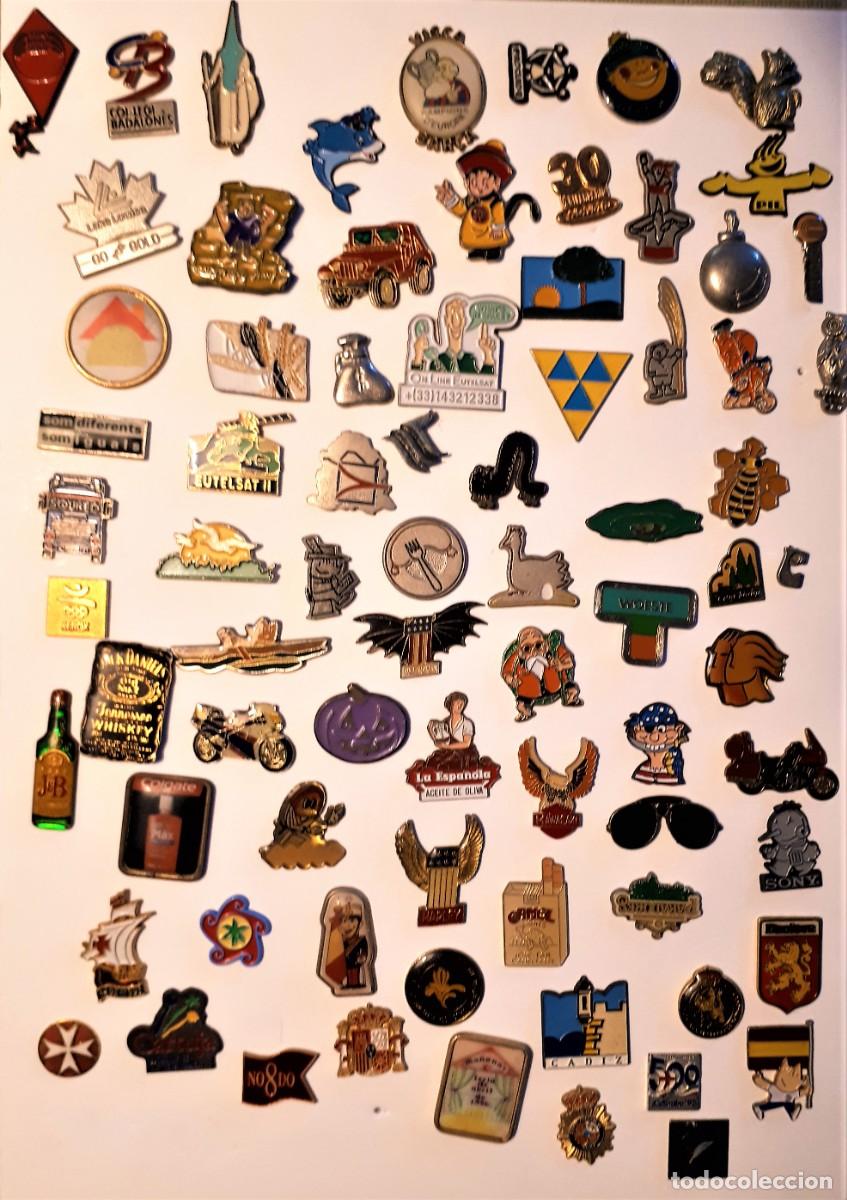 Pins de colecci&oacute;n: LOTE DE 155 PINS DE TEM&Aacute;TICA VARIADA - Foto 1