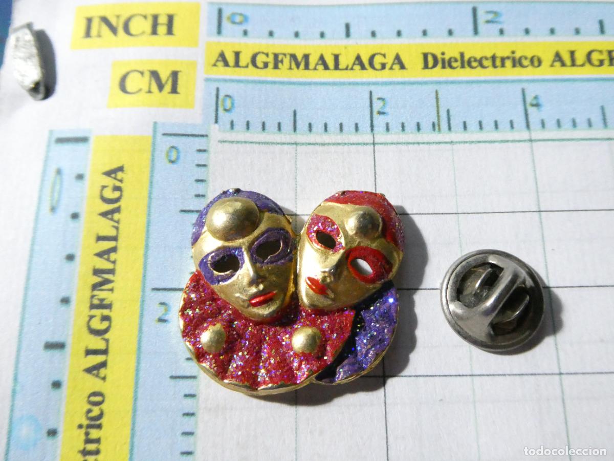 Pins de colecci&oacute;n: PIN DE CARNAVALES. M&Aacute;SCARAS DE CARNAVAL - Foto 1