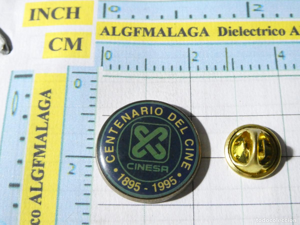 Pins de colecci&oacute;n: PIN DE CINESA CENTENARIO CINE 1895 1995 - Foto 1