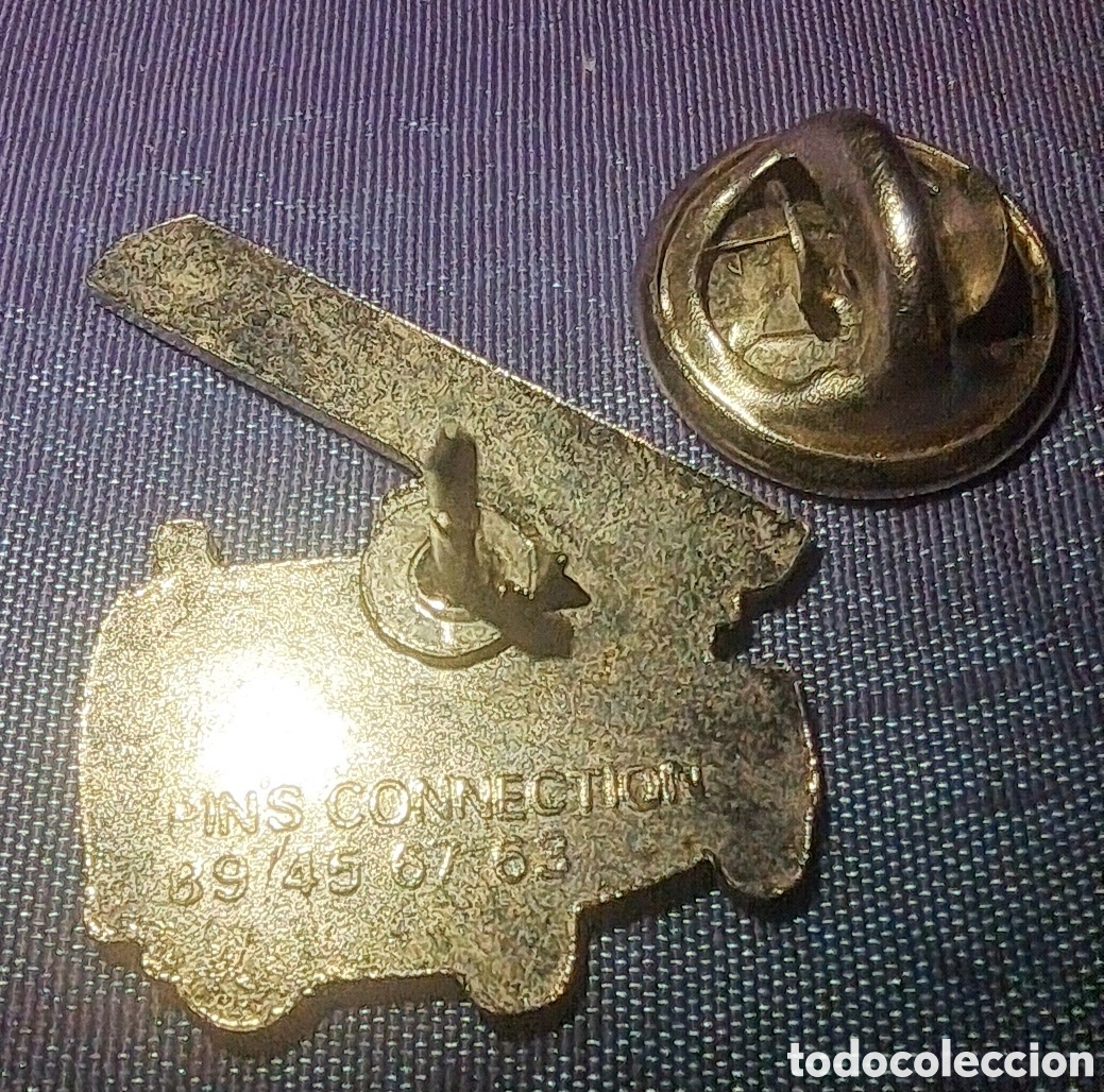 Pins de colecci&oacute;n: PIN COCHE BOMBERO CON ESCALA - Foto 2