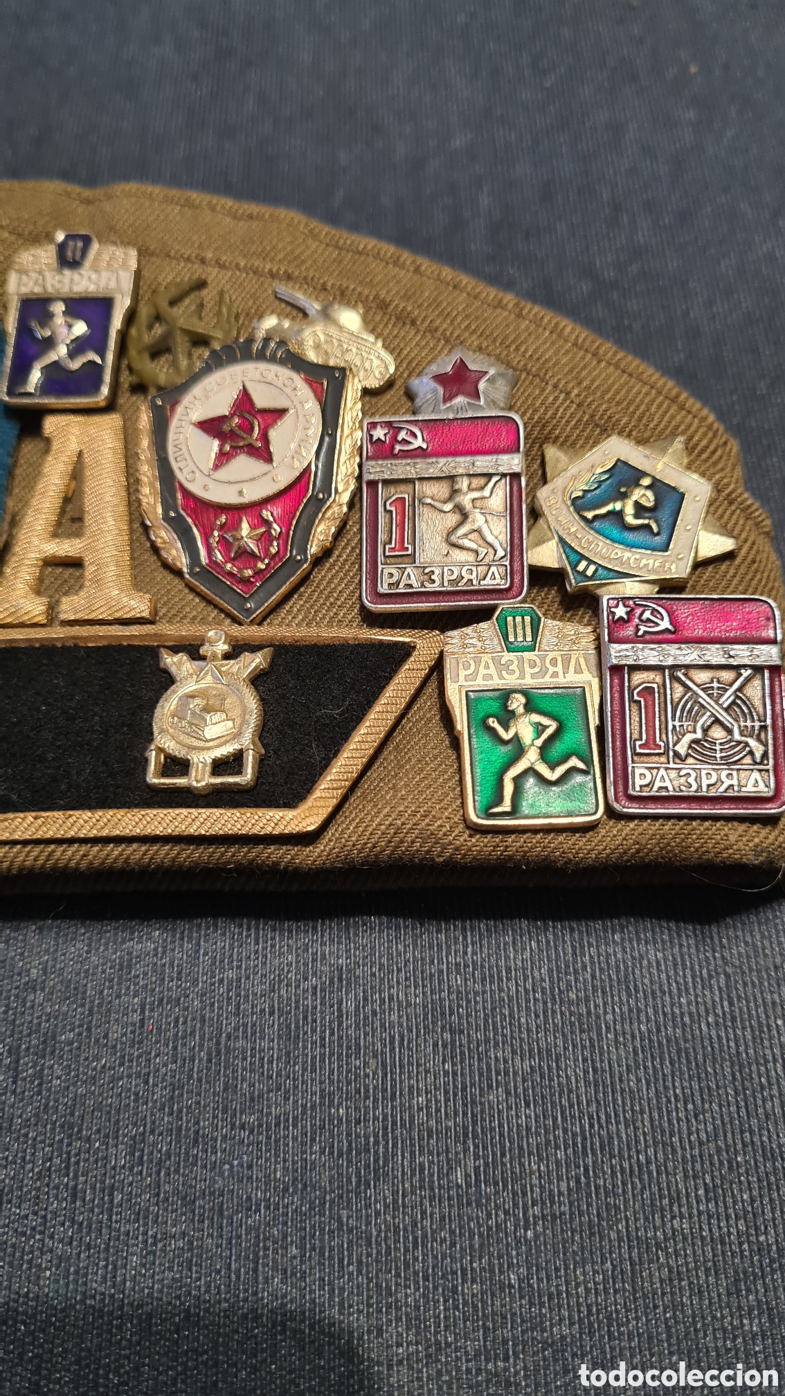 Pins de colecci&oacute;n: Gorra militar sovi&eacute;tica- piloka - Foto 7