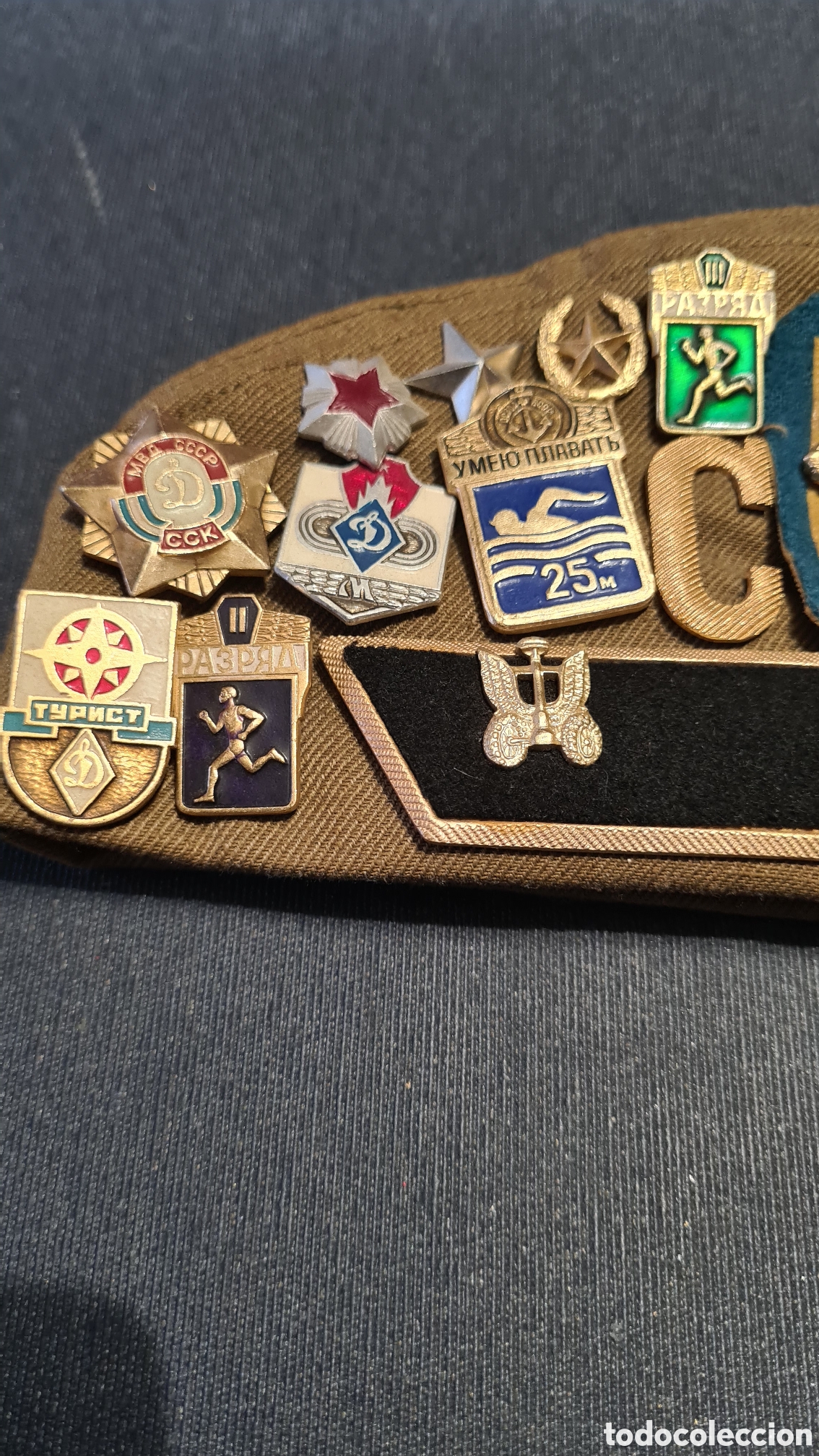 Pins de colecci&oacute;n: Gorra militar sovi&eacute;tica- piloka - Foto 9