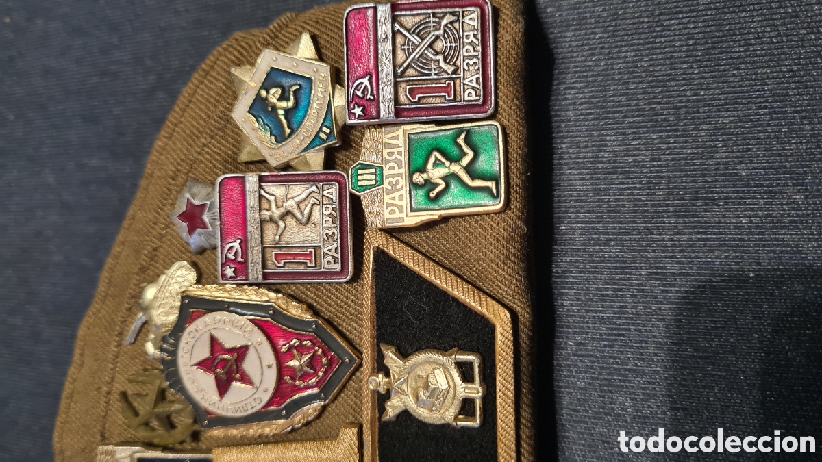Pins de colecci&oacute;n: Gorra militar sovi&eacute;tica- piloka - Foto 13