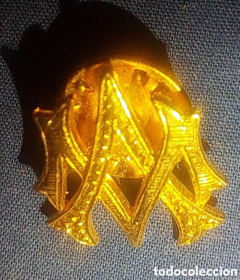 Pins de colecci&oacute;n: PIN DORADO LETRAS A M - Foto 1