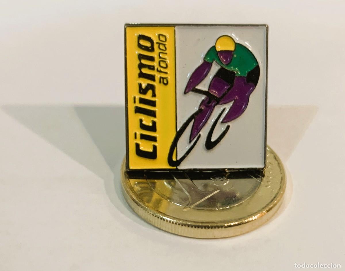 Pins de colecci&oacute;n: PIN PUBLICITARIO DE LA REVISTA CICLISMO A FONDO