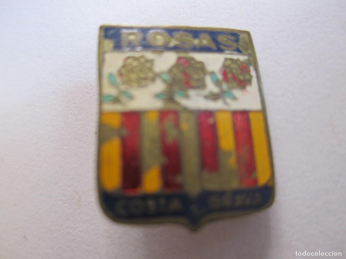 Pins de colecci&oacute;n: insignia pin rosas costa brava - Foto 1