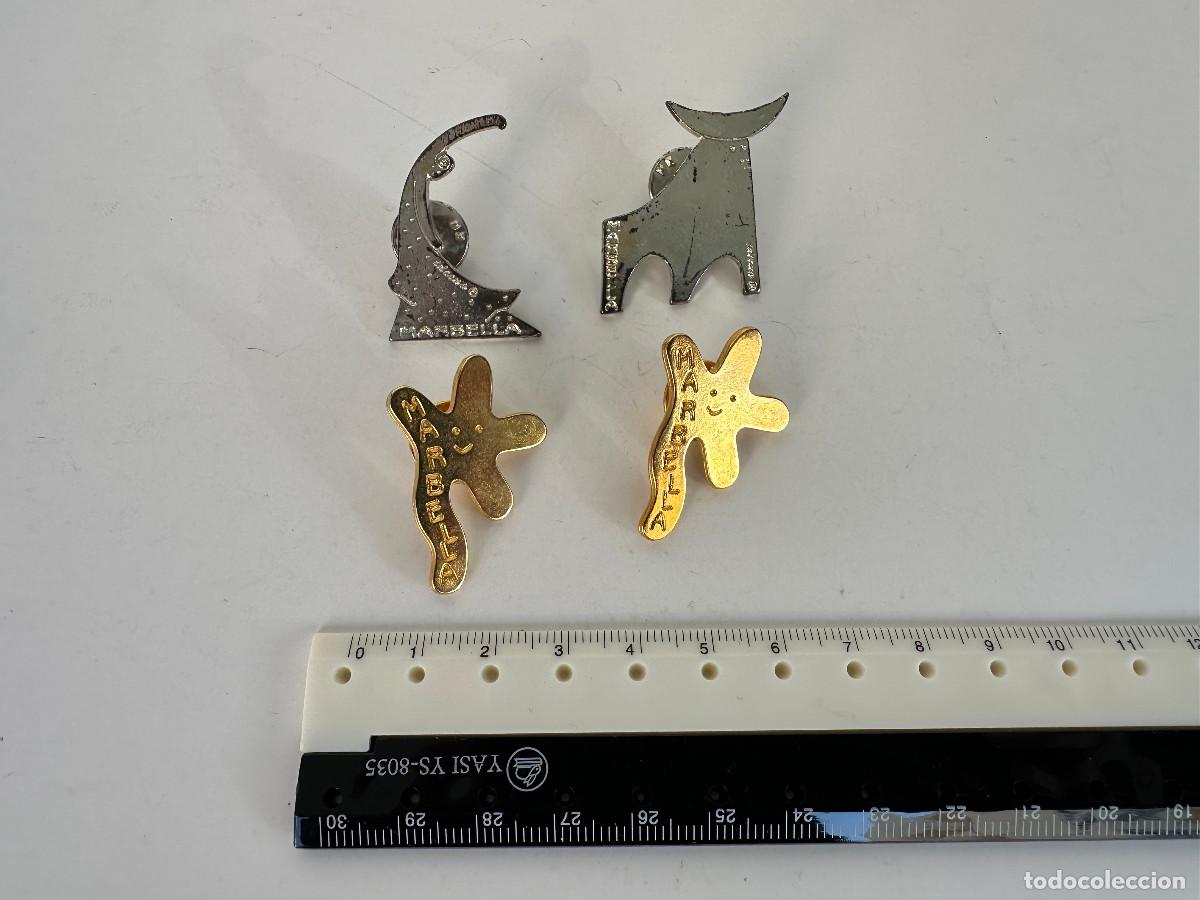 Pins de colecci&oacute;n: LOTE DE 4 PINS DE MARBELLA - Foto 1