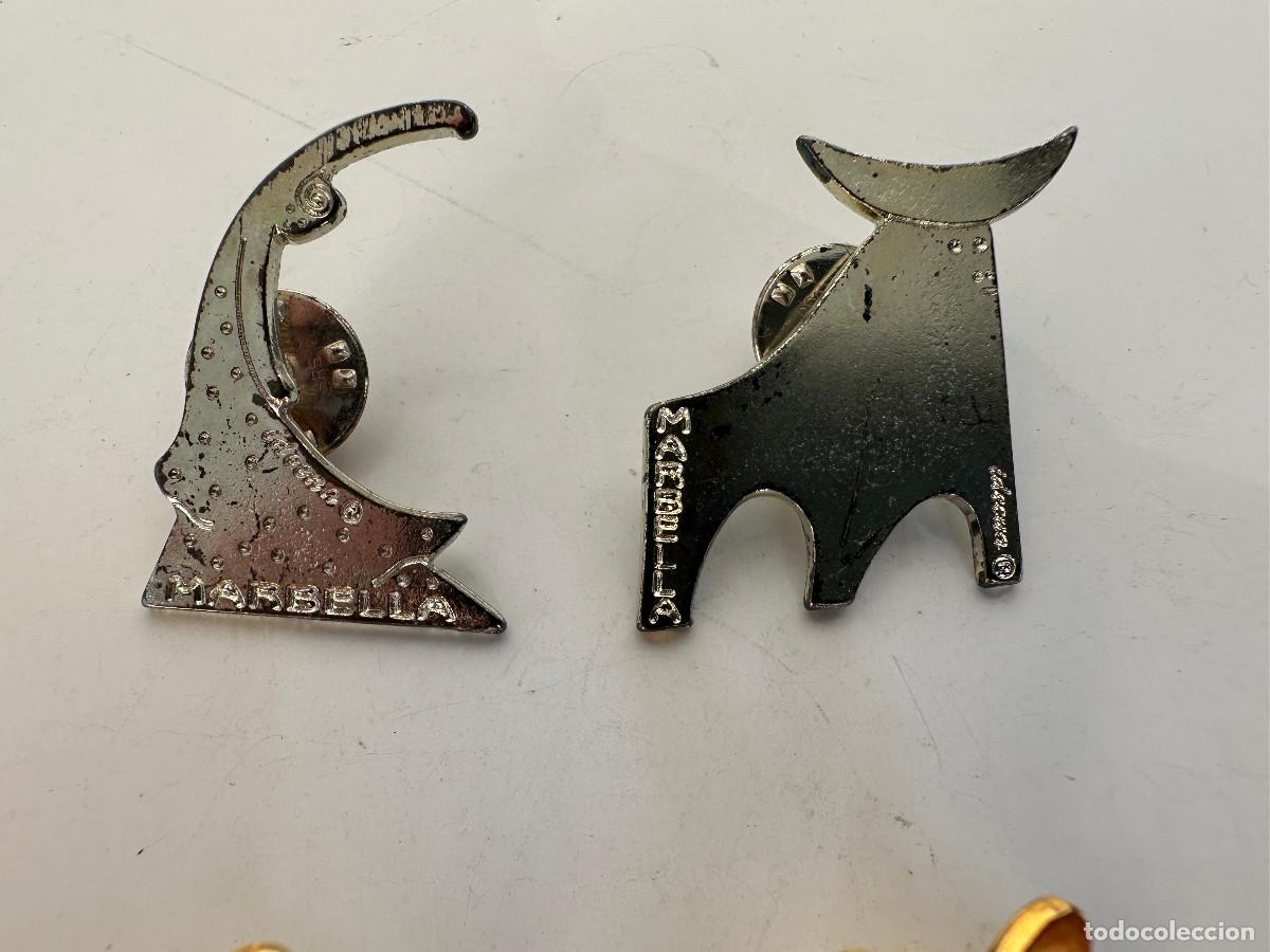 Pins de colecci&oacute;n: LOTE DE 4 PINS DE MARBELLA - Foto 3