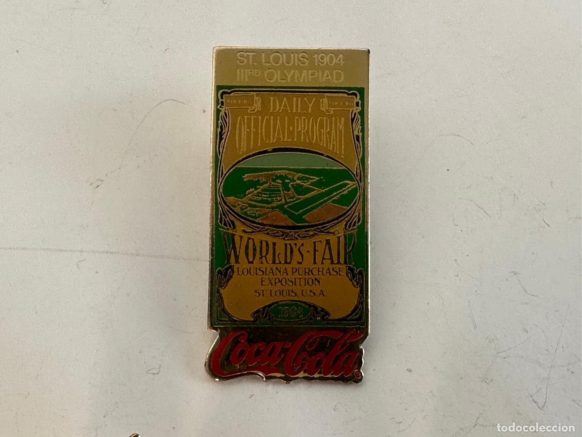 Pins de colecci&oacute;n: LOTE DE 4 PINS DE COCA COLA - Foto 3