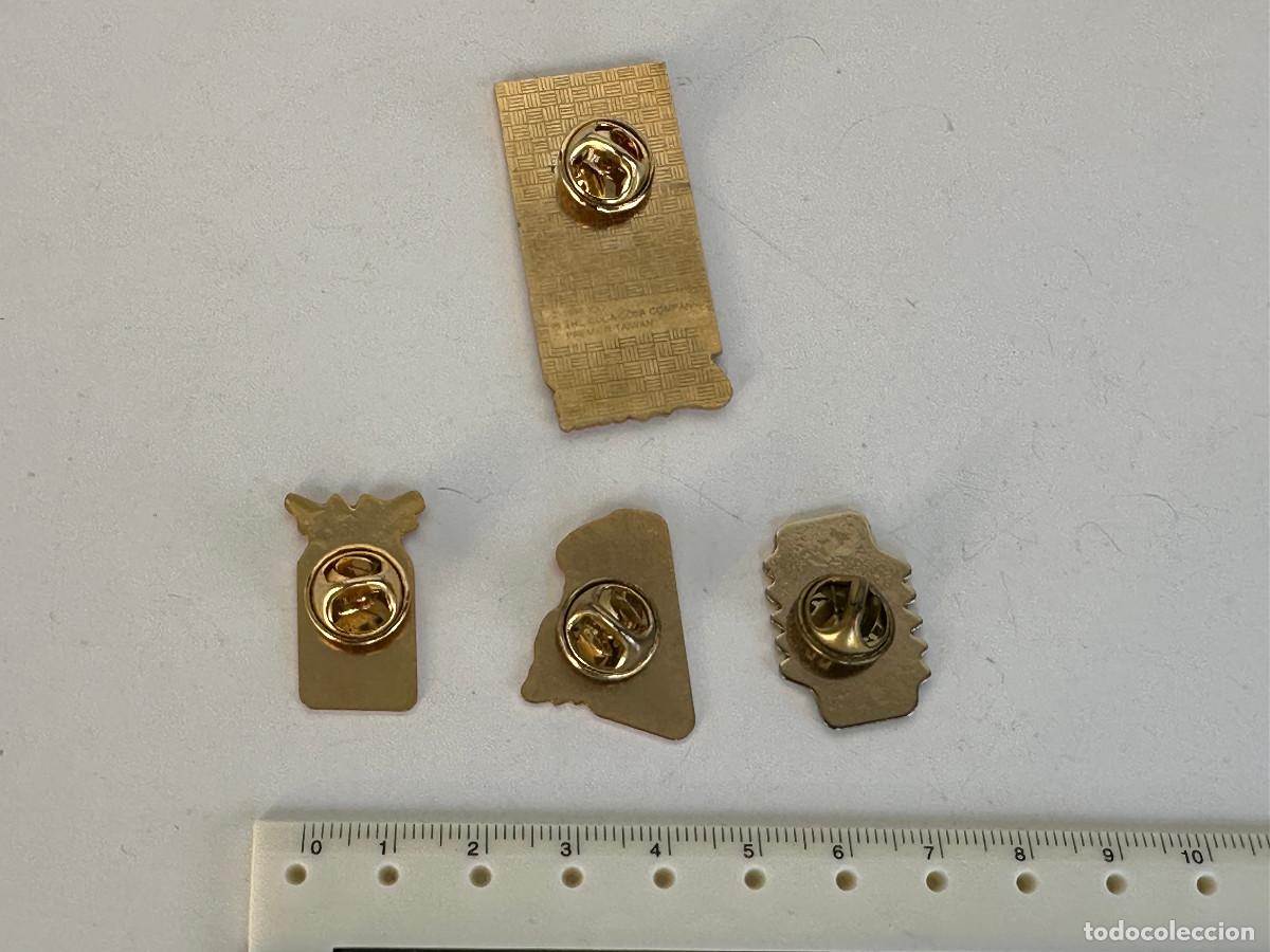 Pins de colecci&oacute;n: LOTE DE 4 PINS DE COCA COLA - Foto 5