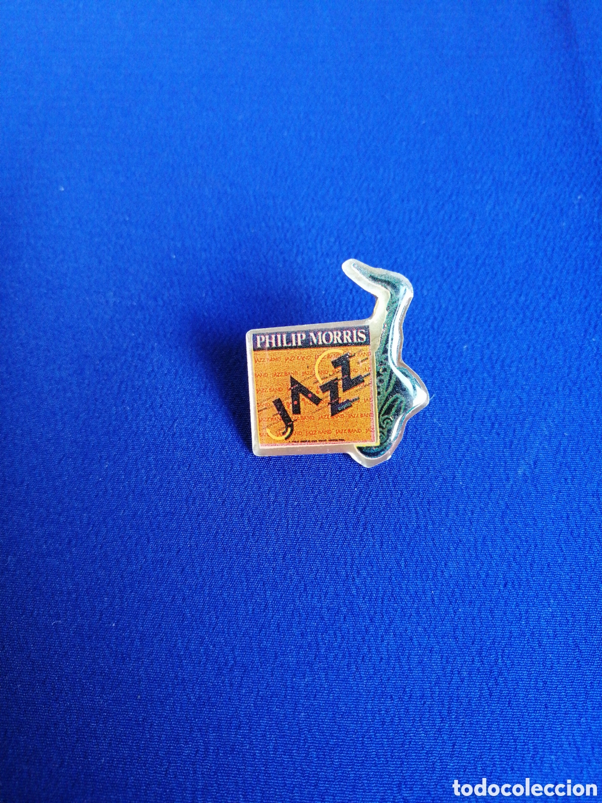 Pins de colecci&oacute;n: PHILIP MORRIS - JAZZ - SAXOFON - PIN - Foto 1