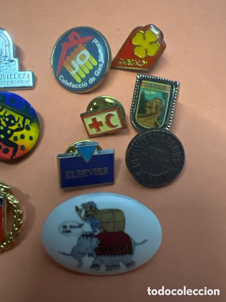 Pins de colecci&oacute;n: T1/E2/790. Lote de 10 Pins - Foto 4