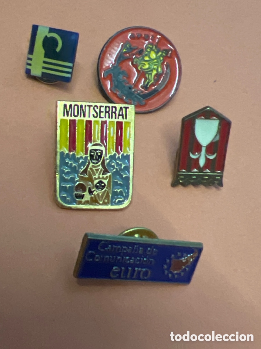 Pins de colecci&oacute;n: T1/E2/791. Lote 50 Pins - Foto 8