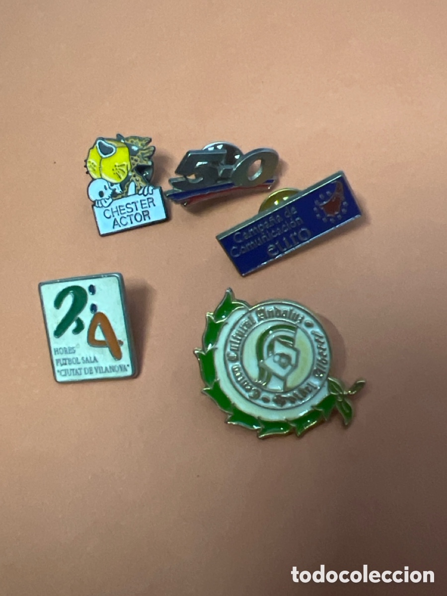 Pins de colecci&oacute;n: T1/E2/793. Lote de 30 Pins - Foto 2