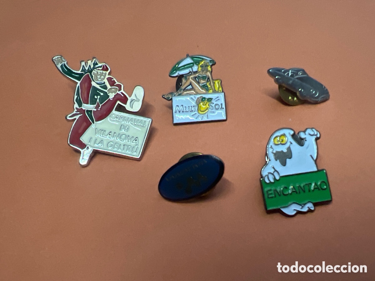 Pins de colecci&oacute;n: T1/E2/794. Lote de 40 Pins - Foto 6