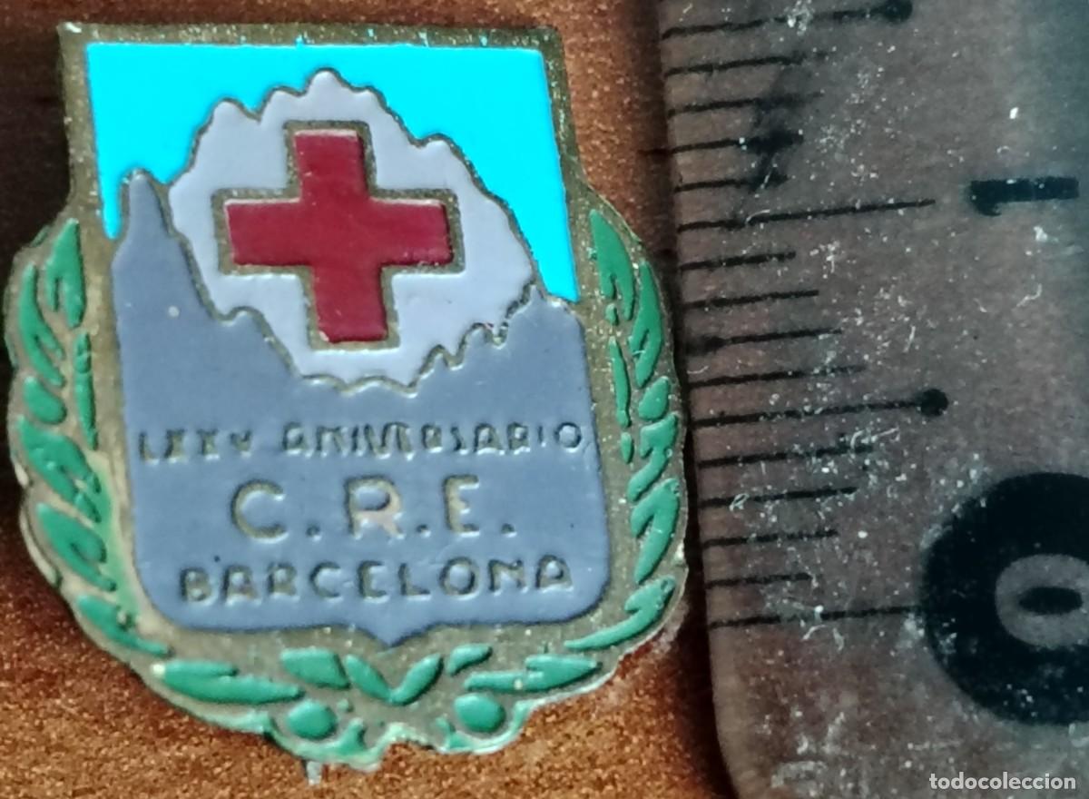 Collection pins: Insignia XXV Aniversario Cruz Roja Espa&ntilde;ola (Secci&oacute;n Monta&ntilde;a)