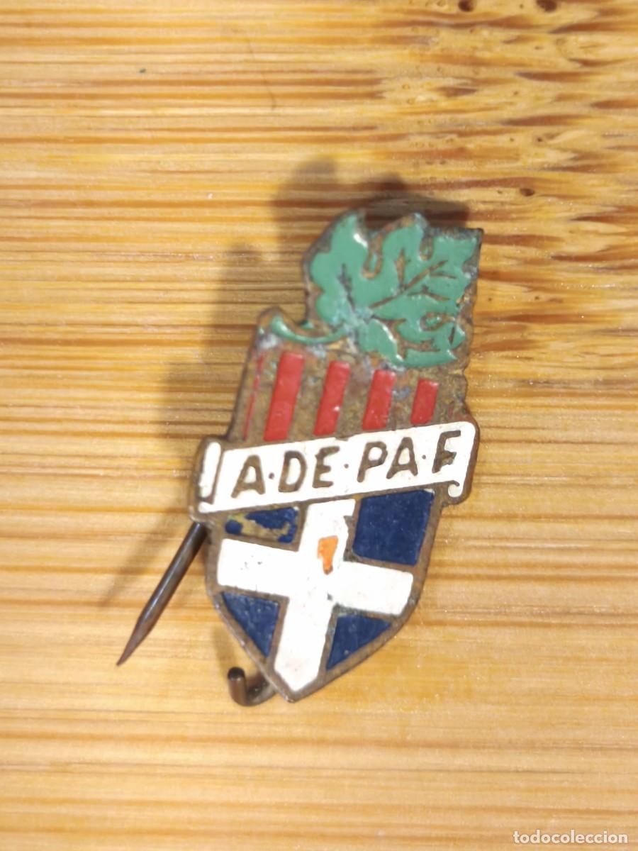 Collection pins: Pin antiguo Club B&agrave;squet ADEPAF &ndash; Figueres &ndash; finales a&ntilde;os 50 / inicios 60