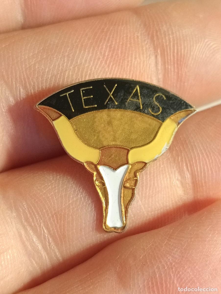 Pin's de collection: PINS TEXAS USA ESTADOS UNIDOS AM&Eacute;RICA ,TEMA TURISMO LUGARES PAISES INSIGNIA PIN