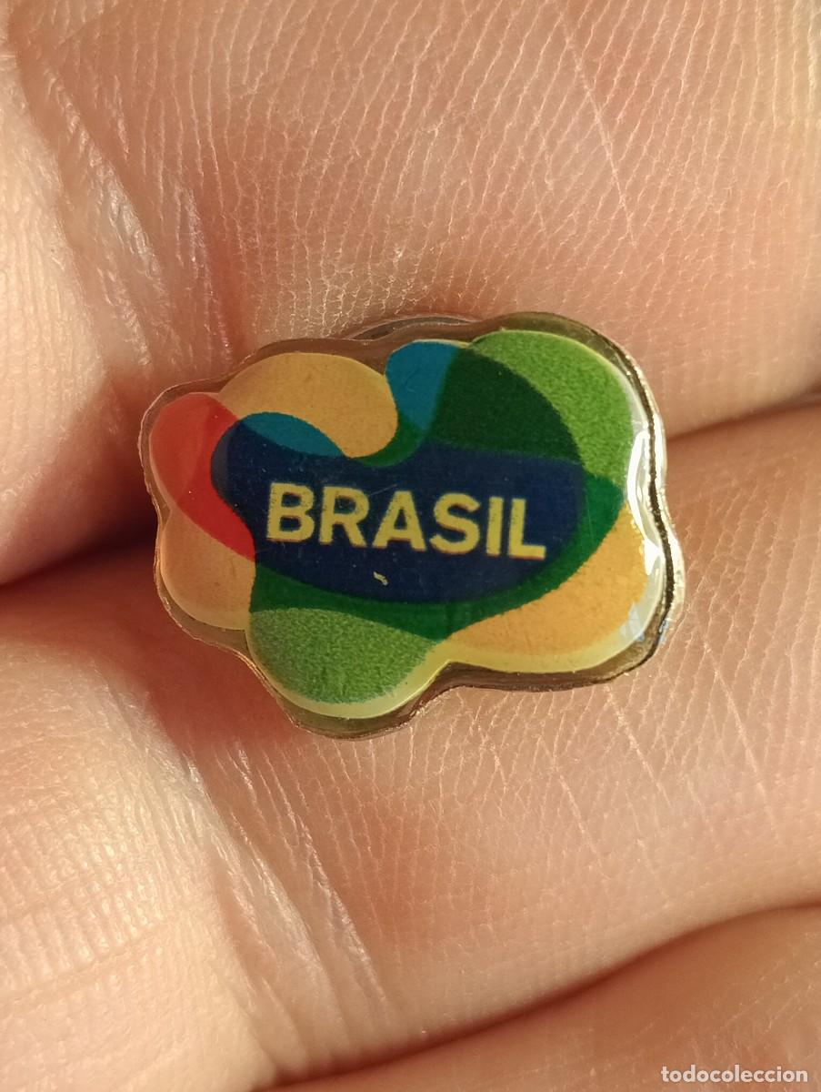 Pin's de collection: PINS BRASIL MAPA ,TEMA TURISMO LUGARES PAISES INSIGNIA PIN