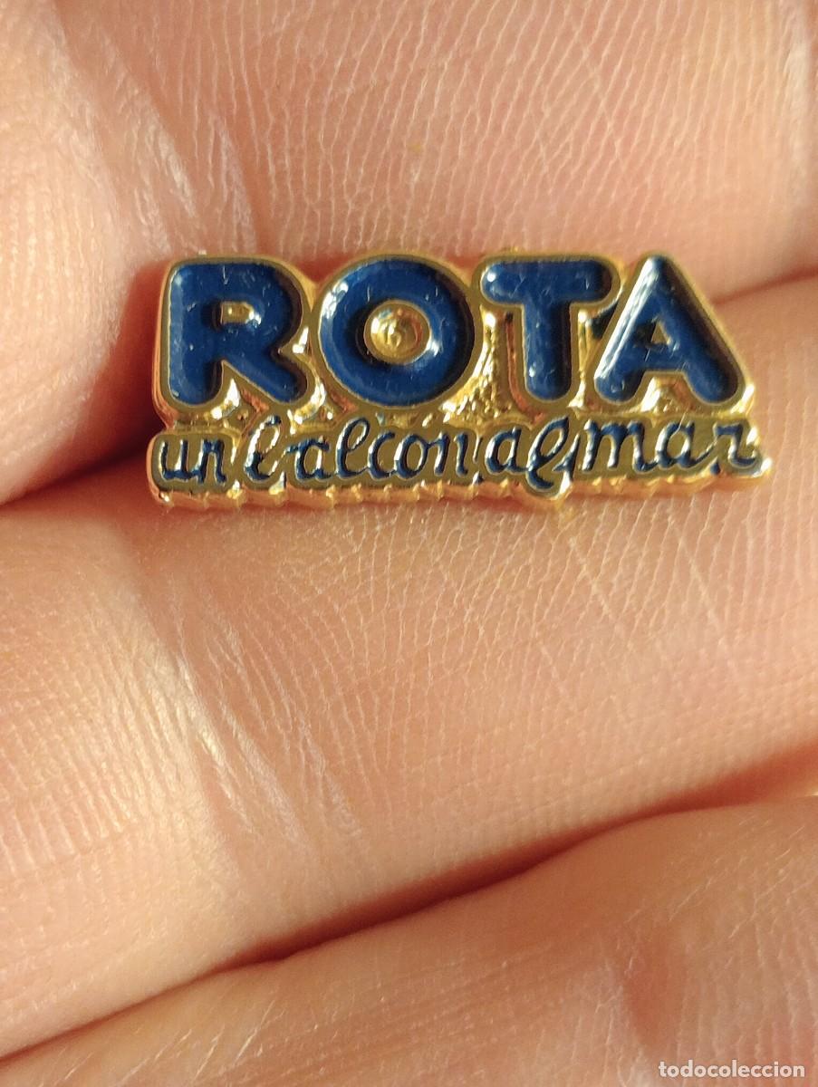 Pin's de collection: PINS ROTA UN BALC&Oacute;N AL MAR ,TEMA TURISMO LUGARES PAISES INSIGNIA PIN