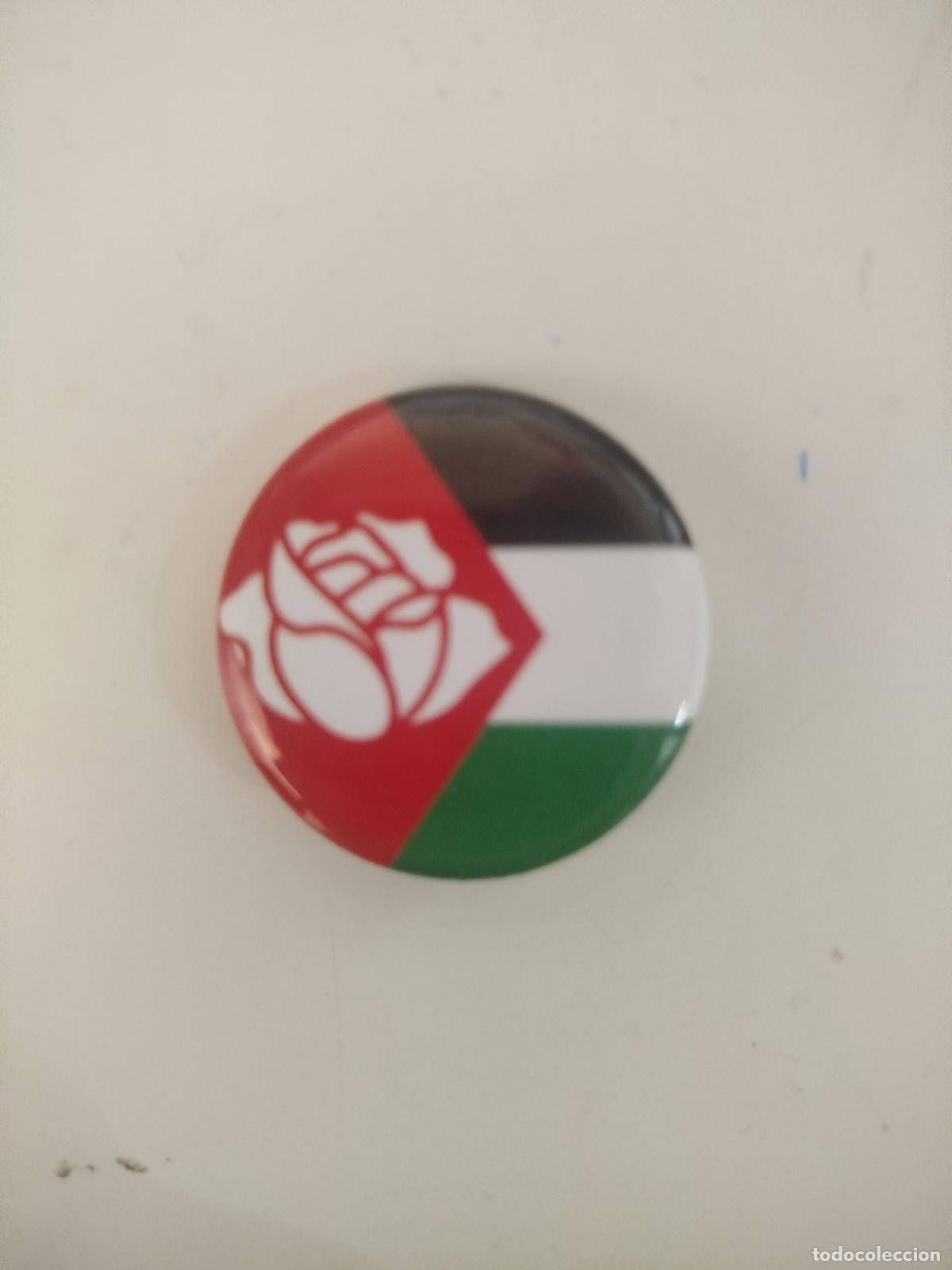 Pin's de collection: pin chapa xapa politica Palestina PSC PSOE partit socialista de Catalunya