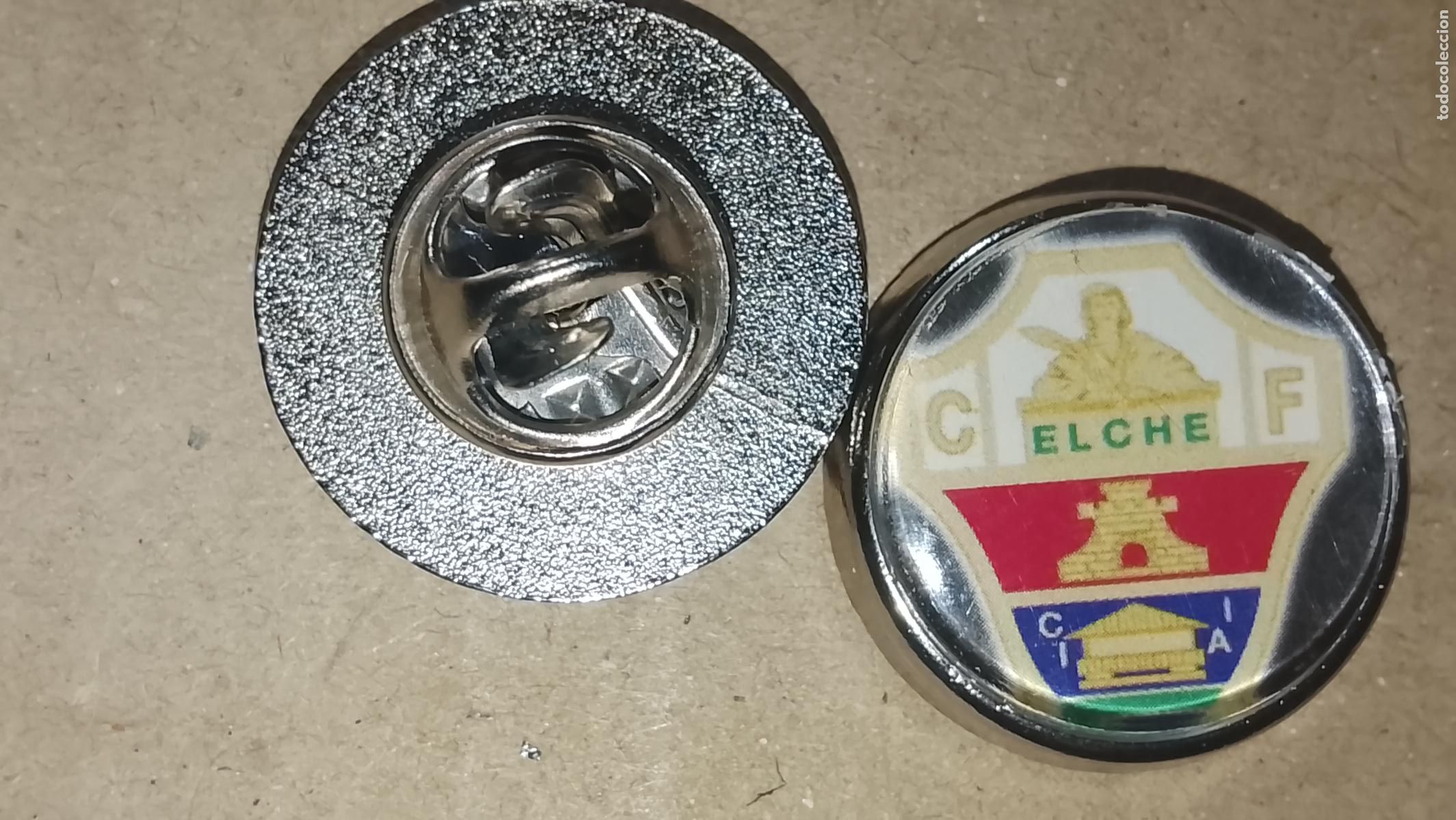 Collection pins: pin redondo metal - futbol liga equipo FUTBOL escudo liga espa&ntilde;ola