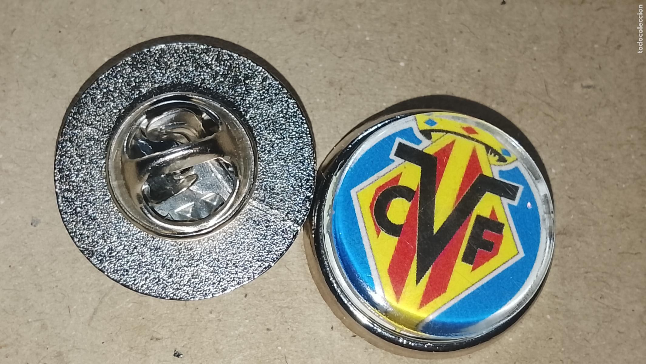 Collection pins: pin redondo metal - futbol liga equipo FUTBOL escudo liga espa&ntilde;ola