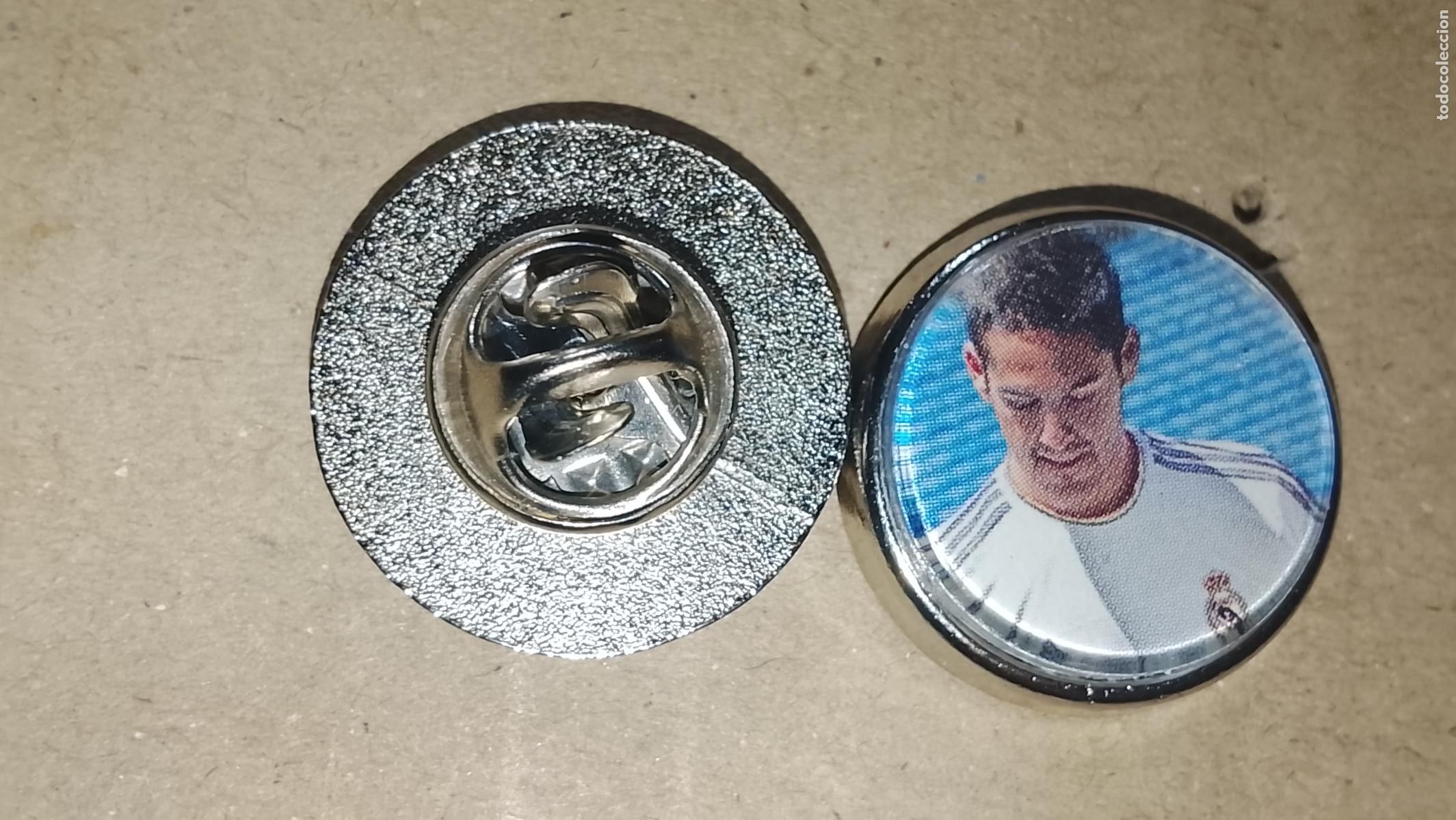 Pins de cole&ccedil;&atilde;o: pin redondo metal - futbol liga equipo FUTBOL jugador real madrid