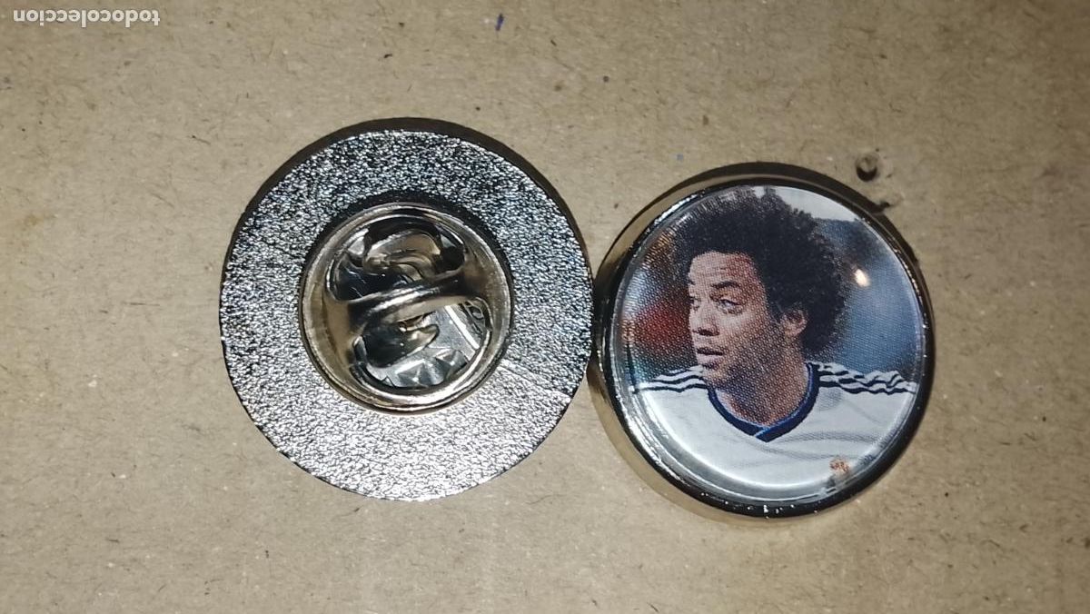 Pin's de collection: pin redondo metal - futbol liga equipo FUTBOL jugador real madrid
