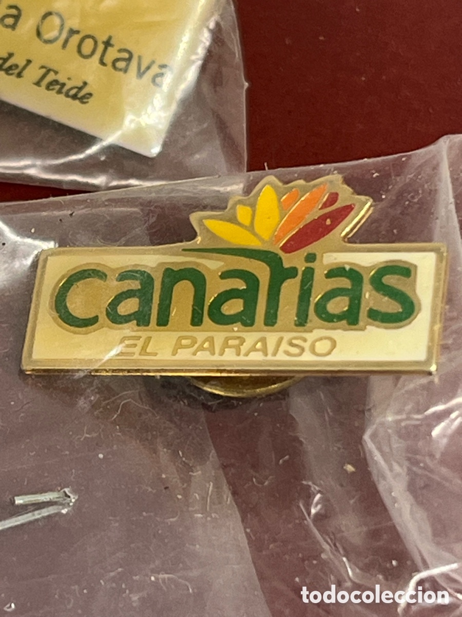 Pins de colecci&oacute;n: 3 PIN DE CANARIAS NUEVOS - Foto 3