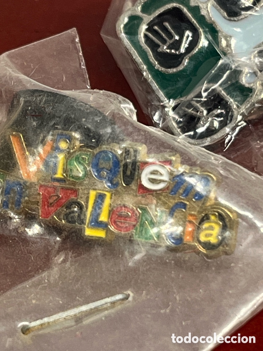 Pins de colecci&oacute;n: 2 PIN VALENCIA Y A IDENTIFICAR - Foto 2