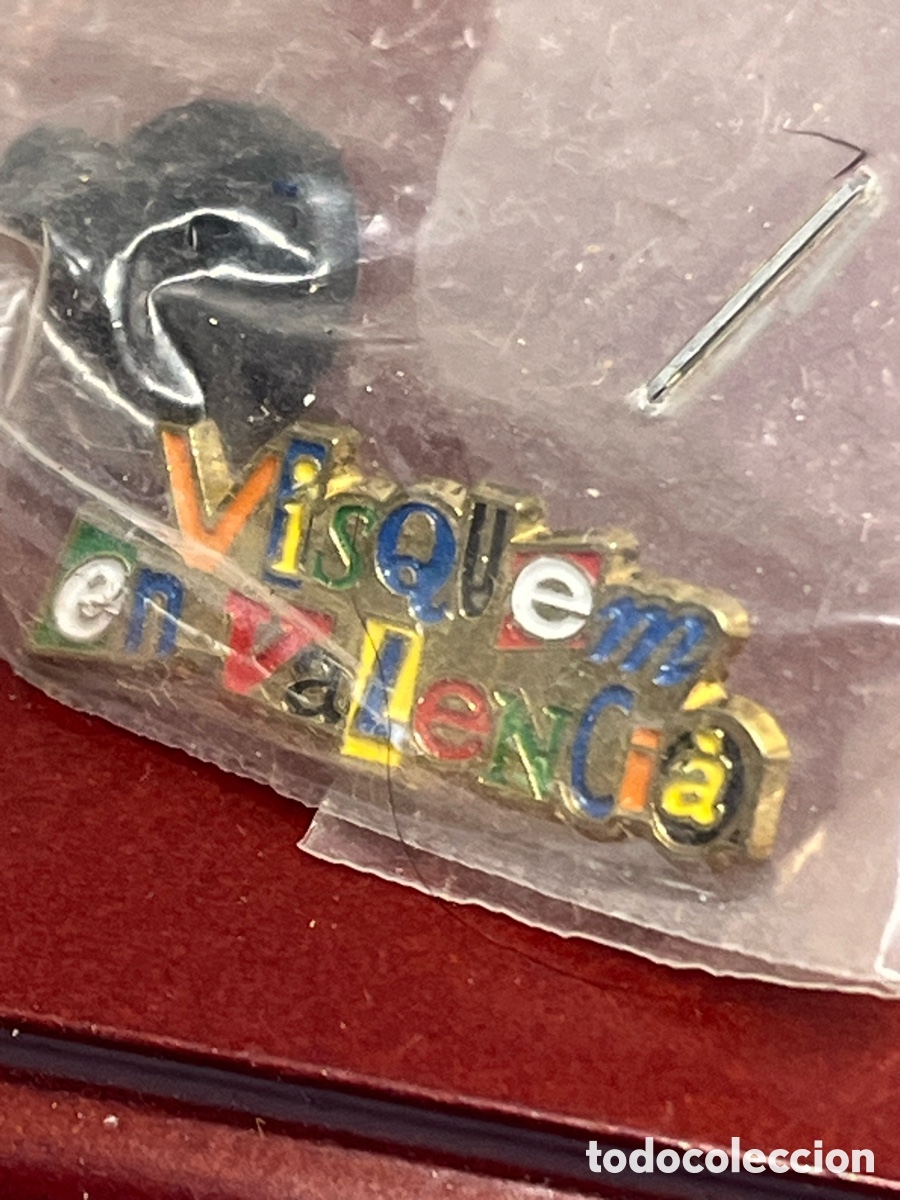 Pins de colecci&oacute;n: 2 PIN VIVE EN VALENCIA NUEVOS - Foto 3
