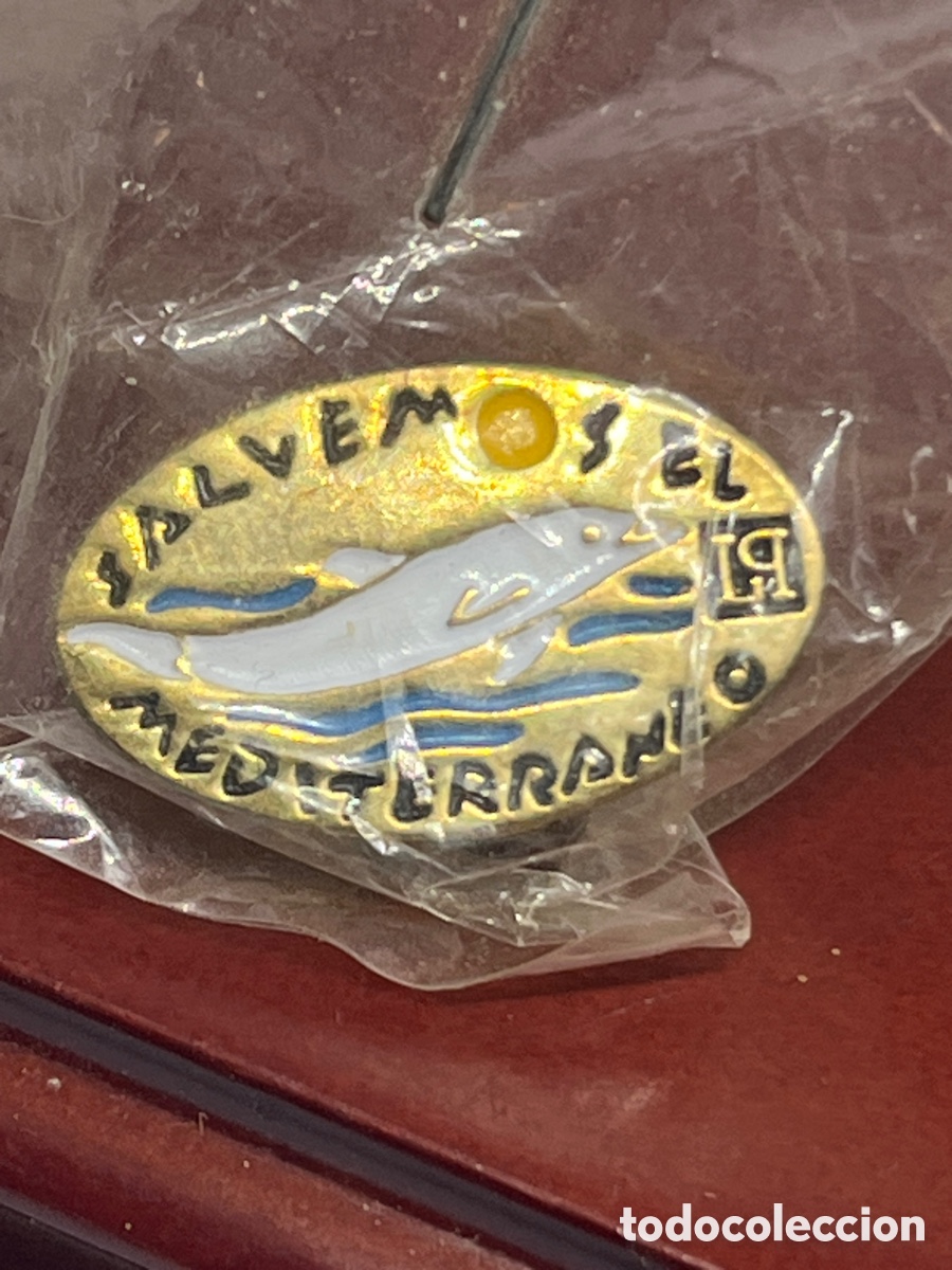 Pins de colecci&oacute;n: Pin con delf&iacute;n nuevo - Foto 1