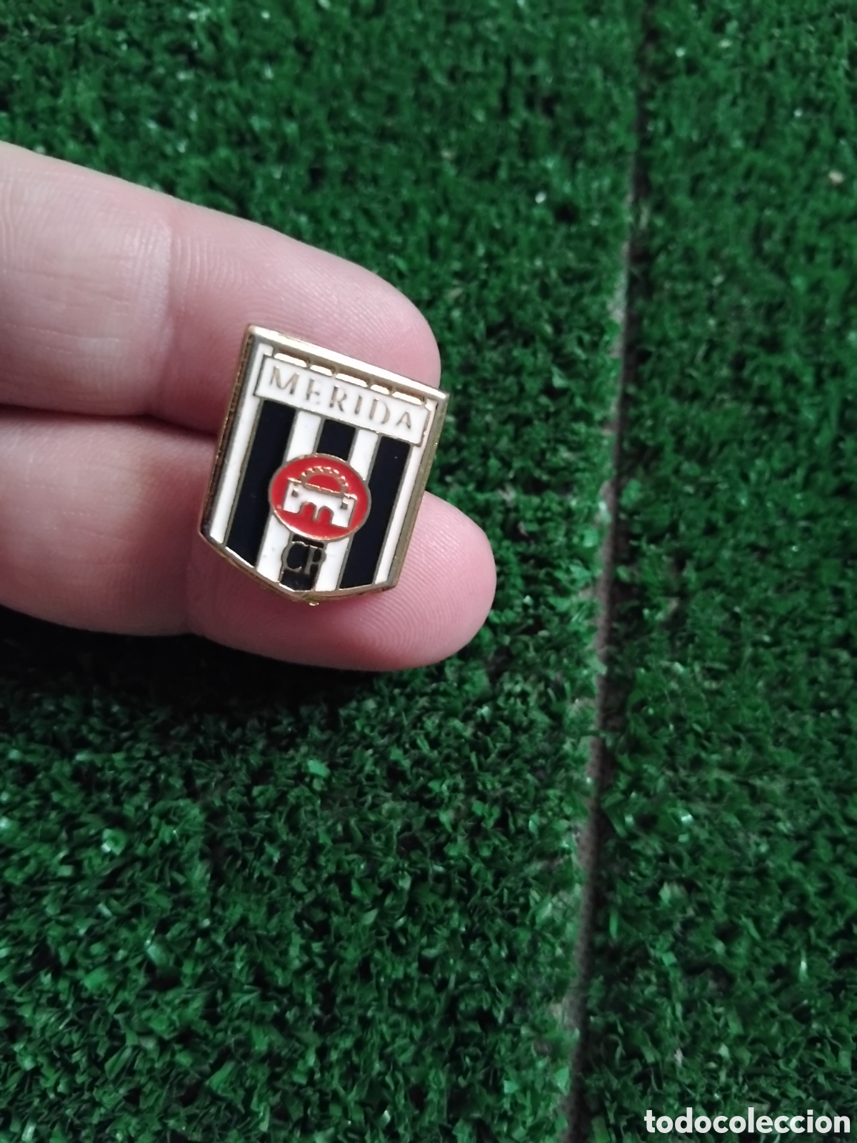 Pins de colecci&oacute;n: Am Antiguo Pin del Merida C.P - Foto 4