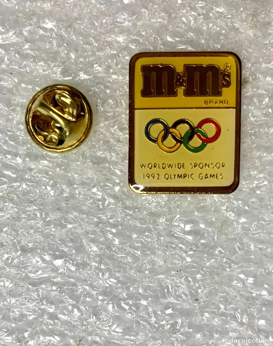 Pins de cole&ccedil;&atilde;o: 3547.PIN DE M&M'S PATROCINADOR MUNDIAL DE LOS JUEGOS OL&Iacute;MPICOS DE BARCELONA 1992