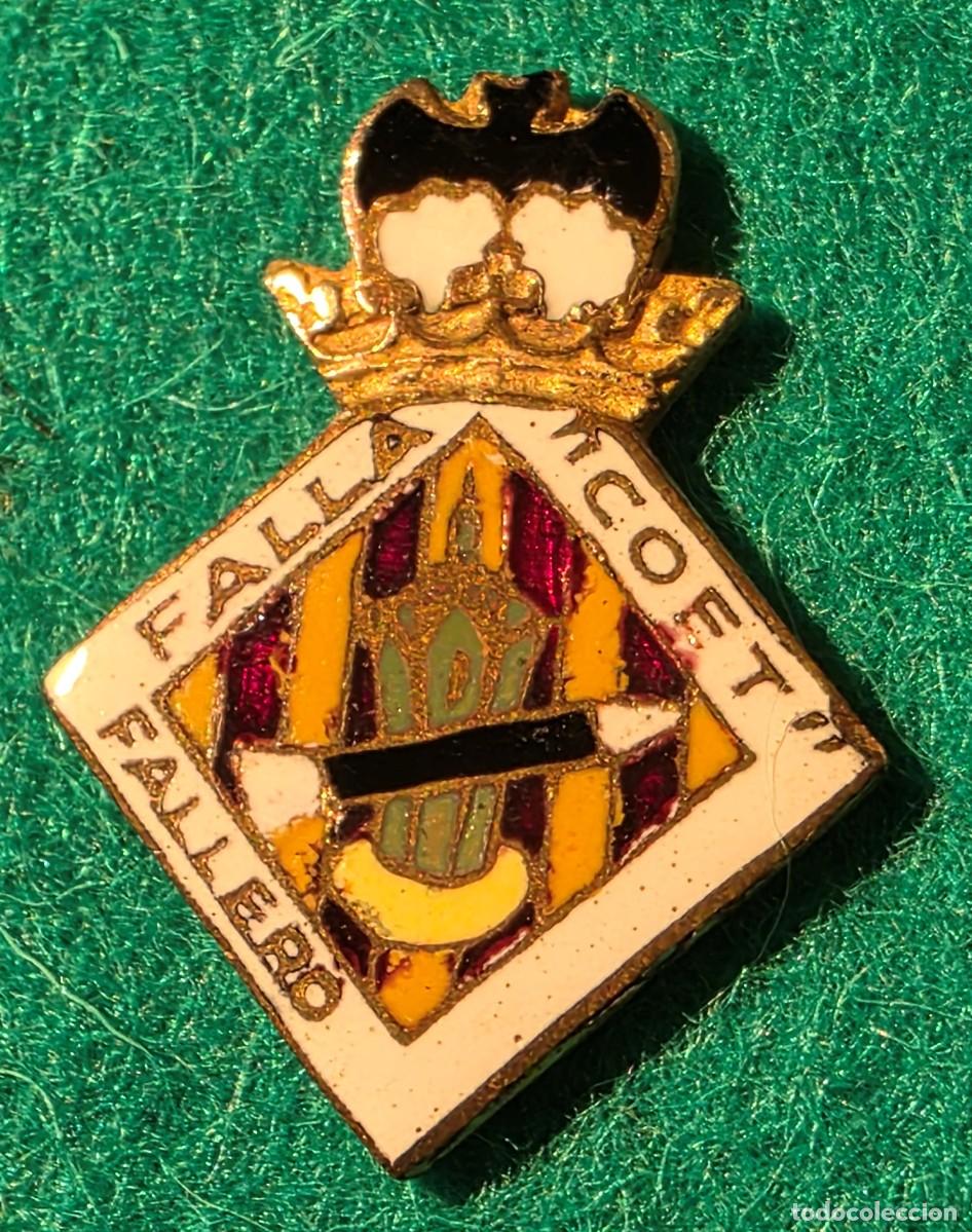 Pins e Spille di collezione: INSIGNIA PIN ESMALTADO FALLA COET VALENCIA 1960'S