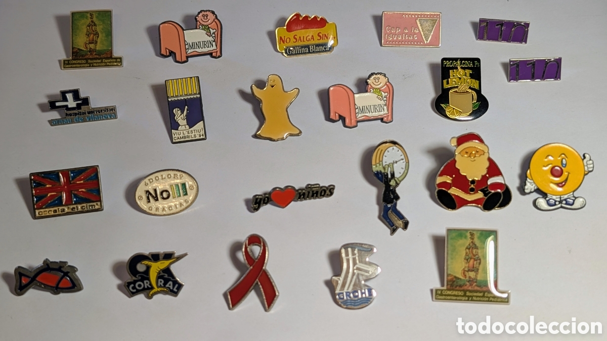 Pins de colecci&oacute;n: Lote de Pins Variado - Foto 1