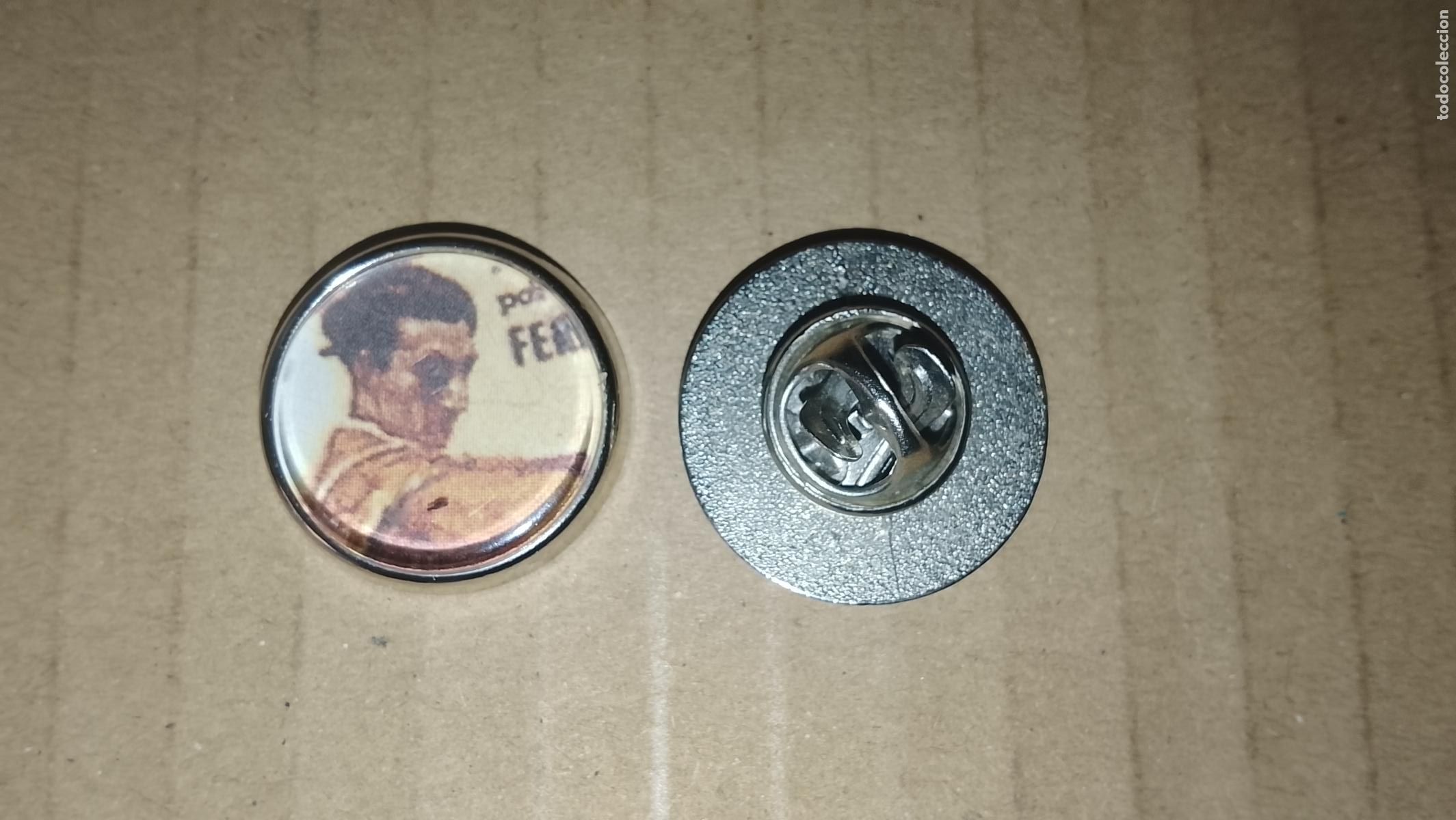 Pins de colecci&oacute;n: pin redondo metal - ( arte upcycling ) - tauromaquia torero manolete
