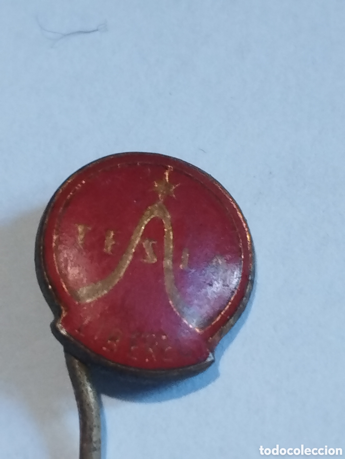 Collection pins: Aguja antigua de solapa radio Tesla