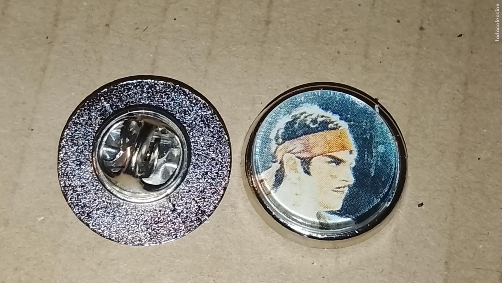 Collection pins: pin redondo metal - ( arte upcycling ) cine personaje pelicula el ladron de bagdad