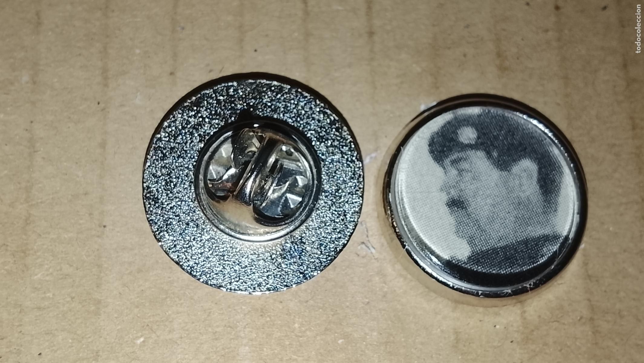 Pins de colecci&oacute;n: pin redondo metal - ( arte upcycling ) politica militar sadam sadan husein jusein iraq