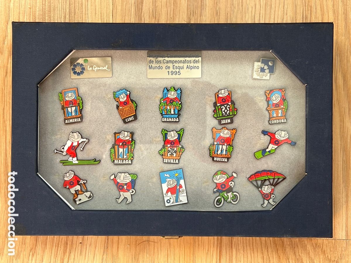 Pins de colecci&oacute;n: Pins Campeonato del Mundo de Esqu&iacute; Alpino