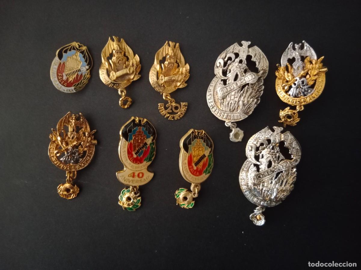 Pins de colecci&oacute;n: HISTORIA DE LA FALLA 251 CARRERA MALILLA RAFAEL ALBI&Ntilde;ANA A TRAVES DE PINS / INSIGNIAS ANIVERSARIOS