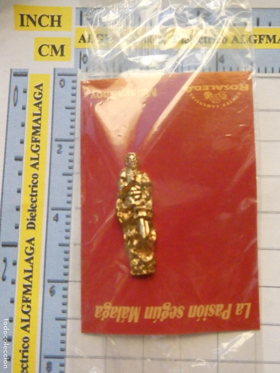 Pins de colecci&oacute;n: INSIGNIA MEDALLITA RELIGIOSA SEMANA SANTA DE M&Aacute;LAGA HERMANDAD COFRAD&Iacute;A. CRISTO JES&Uacute;S RESUCITADO