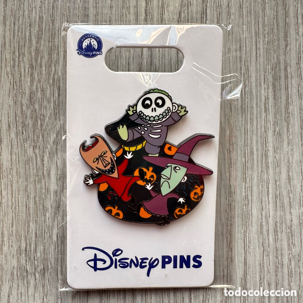 Pin's de collection: Pin Lock, Shock y Barrel, Pesadilla antes de Navidad, Tim Burton, Disney Store.
